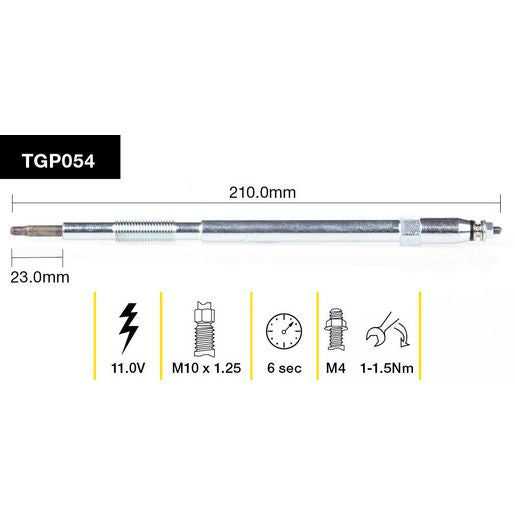Tridon Glow Plug TGP054