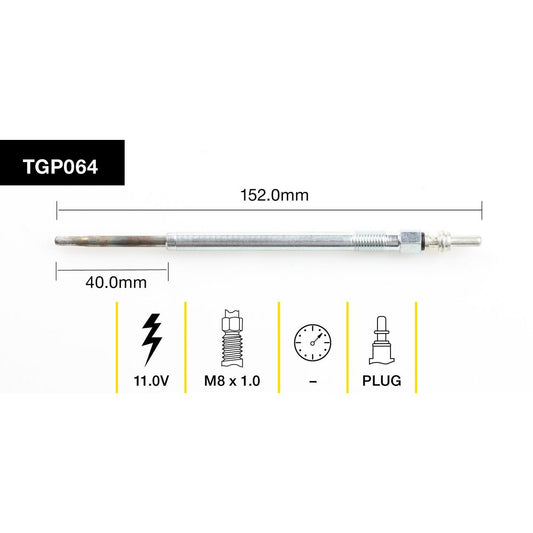 Tridon Glow Plug TGP064