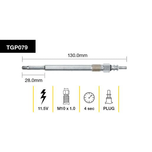 Tridon Glow Plug TGP079