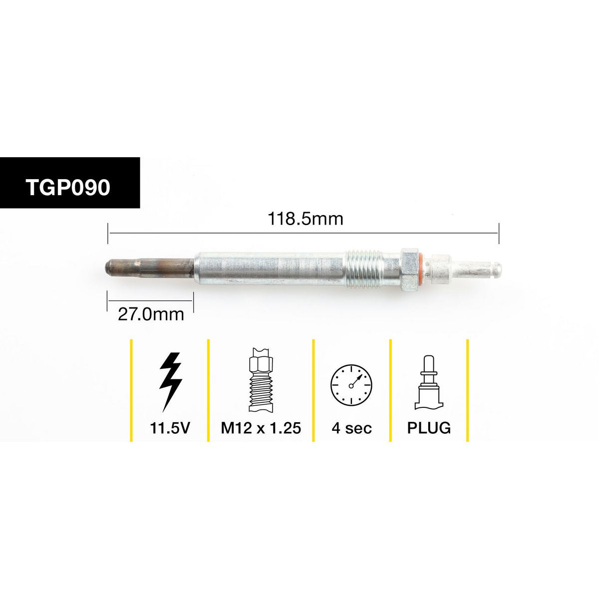Tridon Glow Plug TGP090