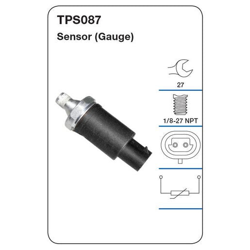Tridon Oil Pressure Sensor TPS087