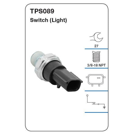 Tridon Oil Pressure Switch TPS089
