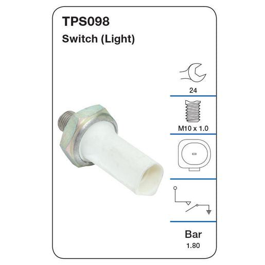Tridon Oil Pressure Switch TPS098