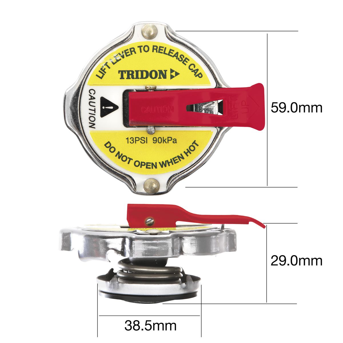Tridon Radiator Cap Safety Lever CA16110L