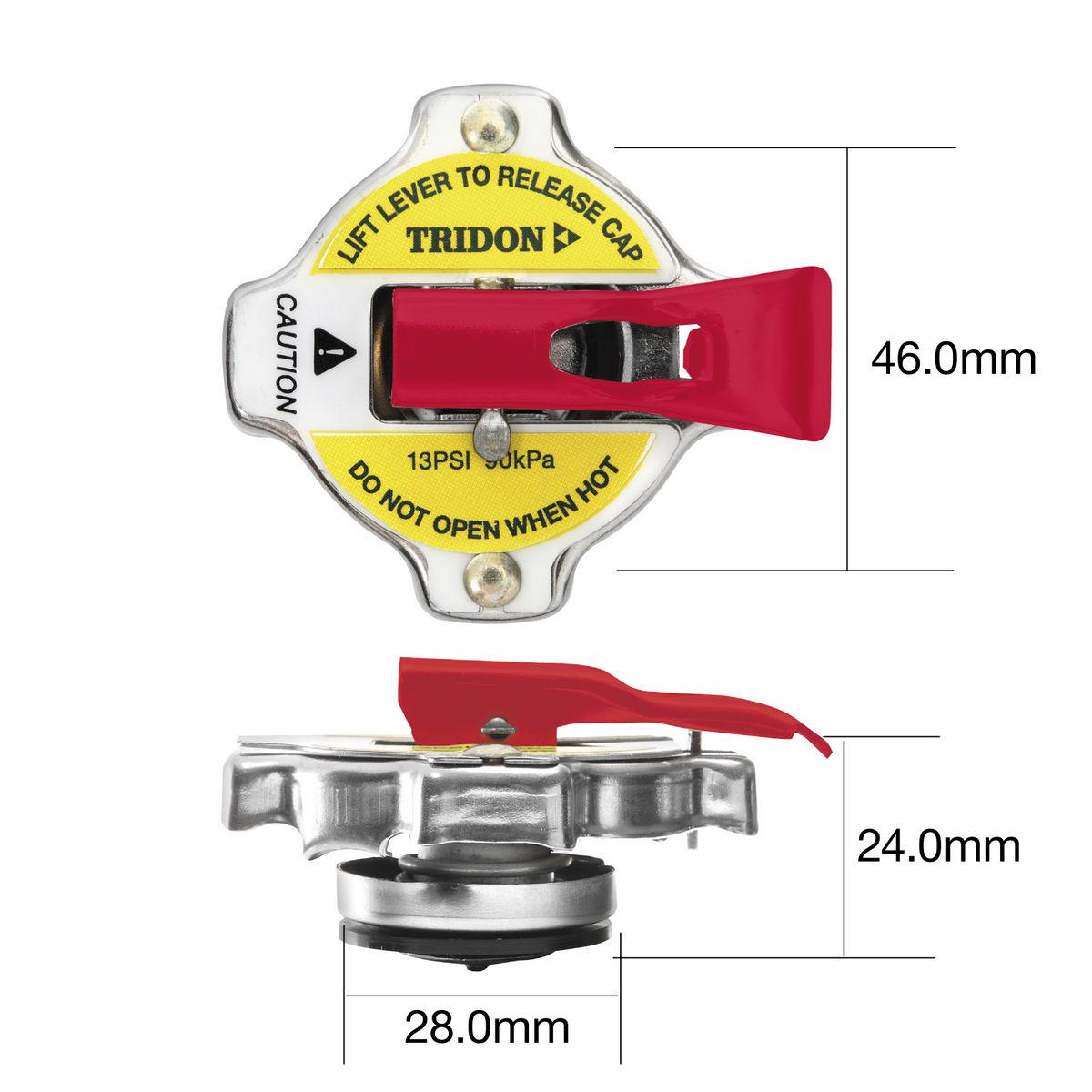 Tridon Radiator Cap Safety Lever CB16110L