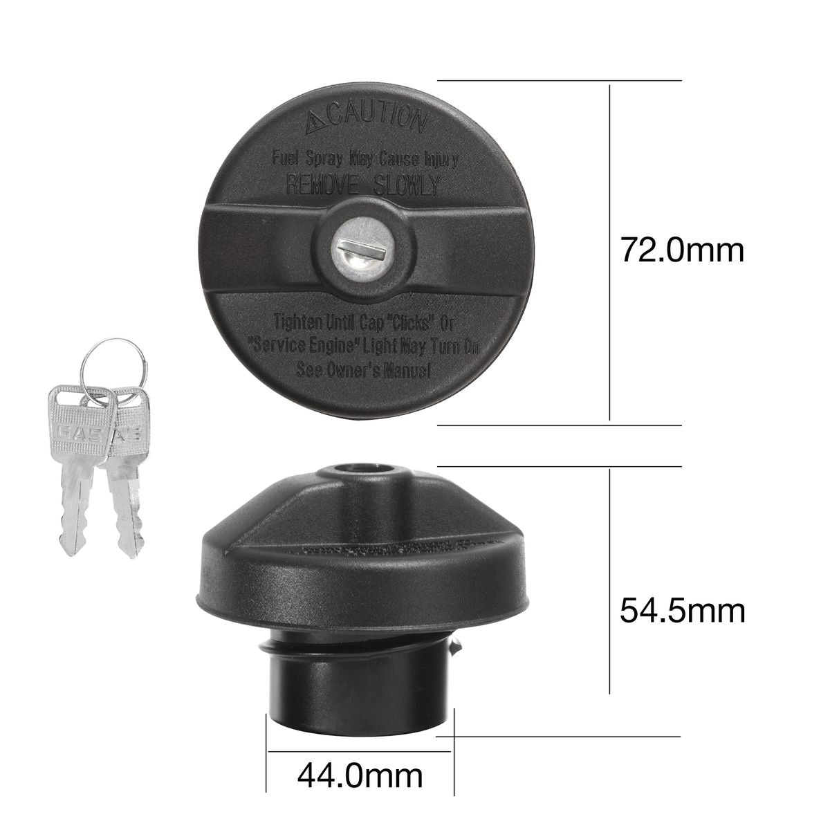 Tridon Locking Fuel Cap TFL228