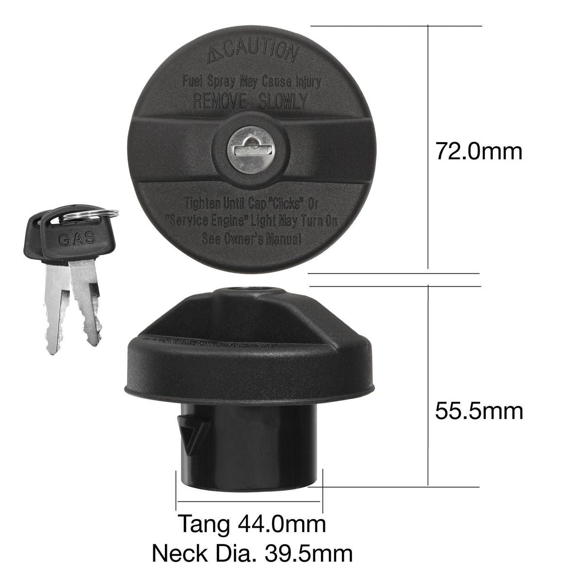 Tridon Fuel Cap (Locking) TFL238