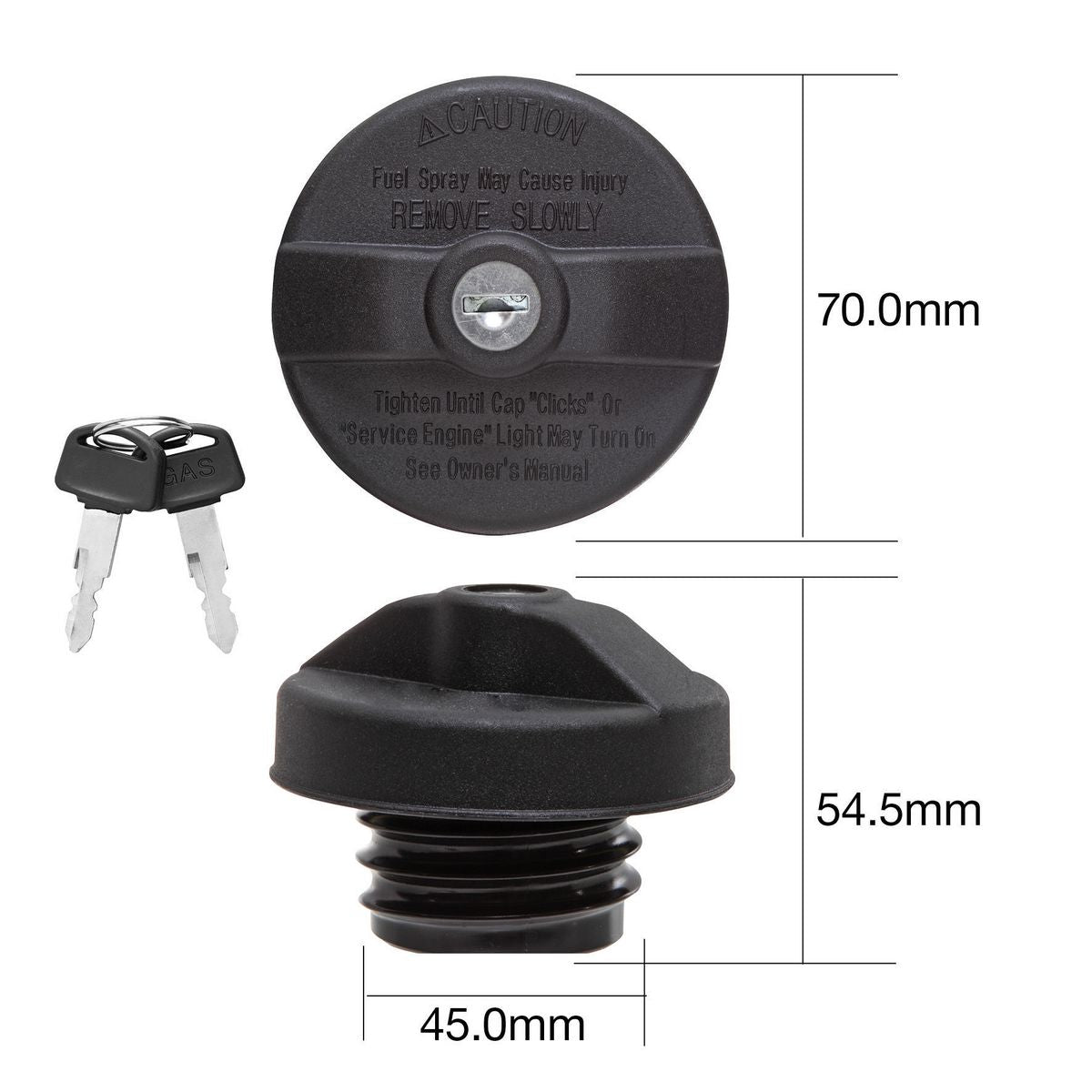 Tridon Fuel Cap (Locking) TFL239
