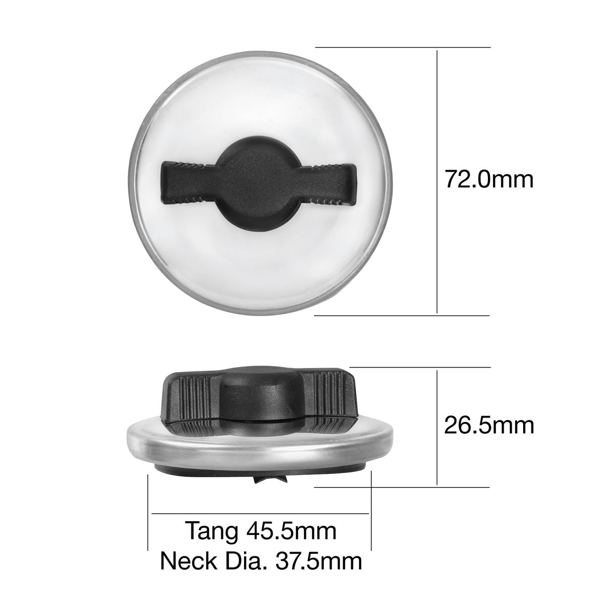 Tridon Fuel Cap (Non Locking) TFNL202V
