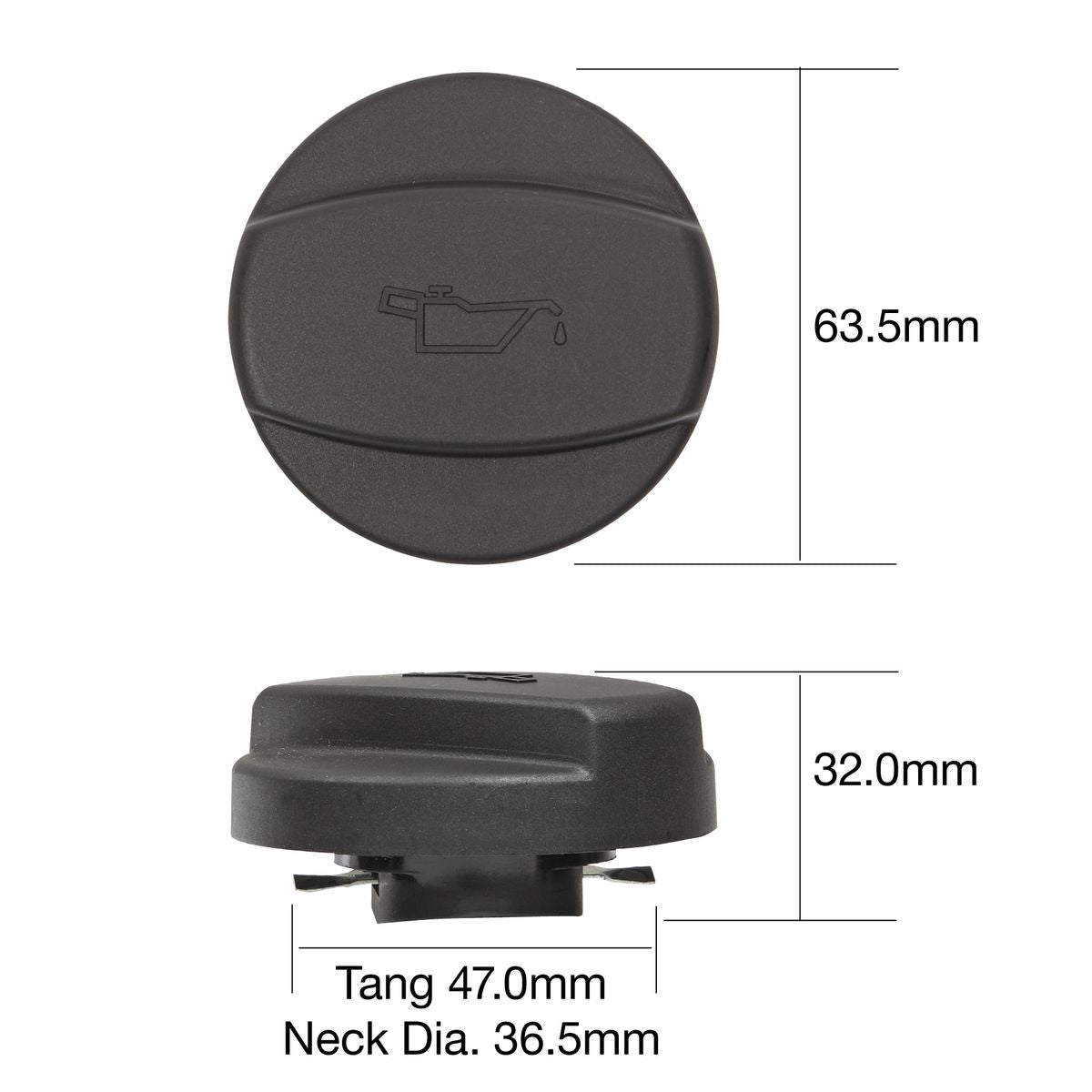 Tridon Oil Cap TOC546