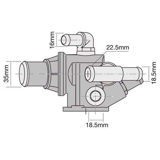 Tridon Thermostat Boxed TT1120-181P
