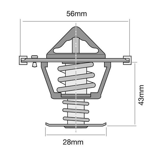 Tridon Thermostat Blister Pack TT1404-180