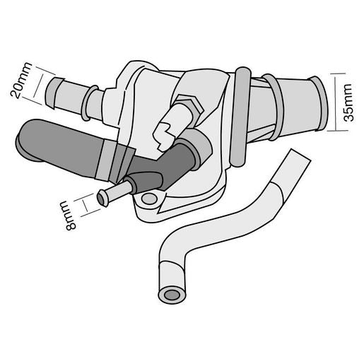 Tridon Thermostat TT1675-190