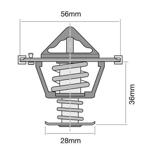Tridon Thermostat TT1728-180