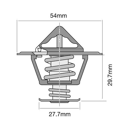 Tridon Thermostat Blister Pack (High Flow) TT2029-180