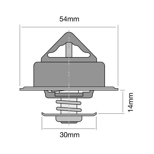 Tridon Thermostat Boxed TT216-180P