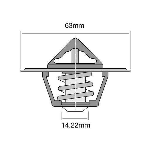 Tridon Thermostat Blister Pack TT222-180