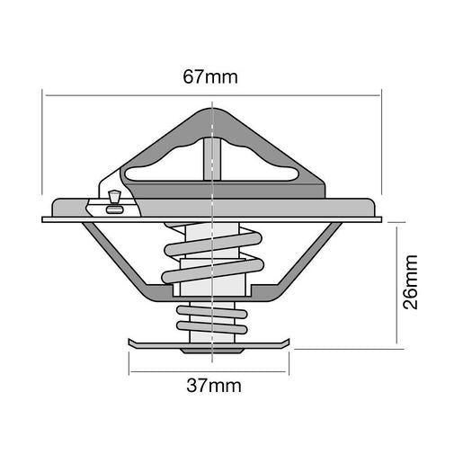 Tridon Thermostat Blister Pack TT263-174