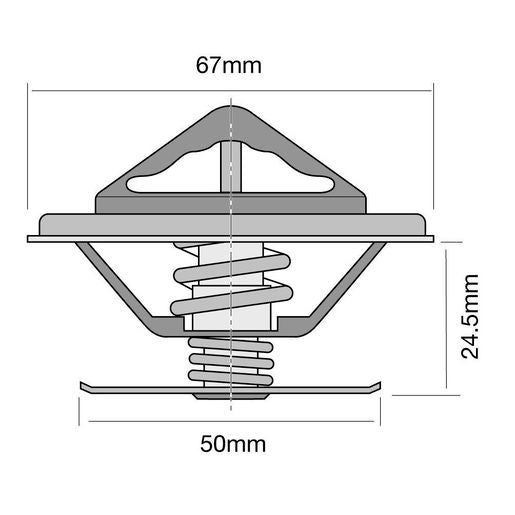 Tridon Thermostat Blister Pack (High Flow) TT277-192