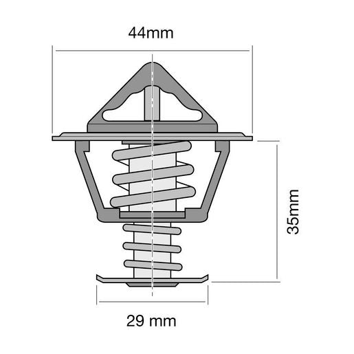 Tridon Thermostat Blister Pack TT342-170