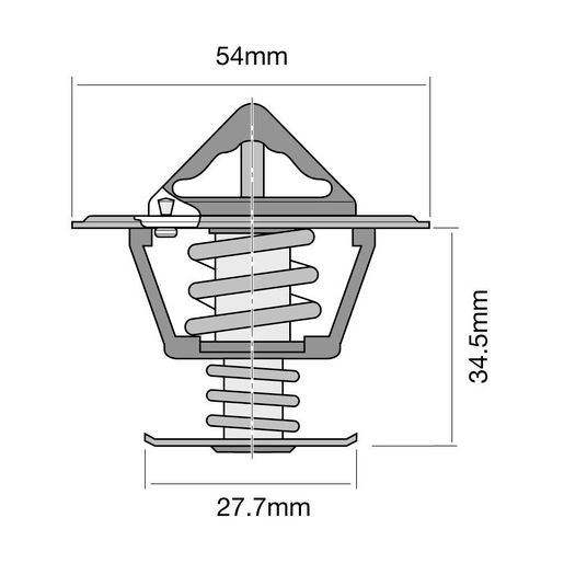 Tridon Thermostat (High Flow) TT381-180
