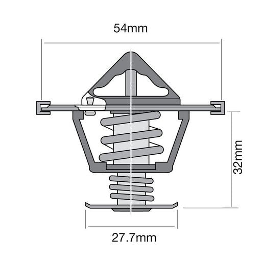 Tridon Thermostat (High Flow) TT427-180