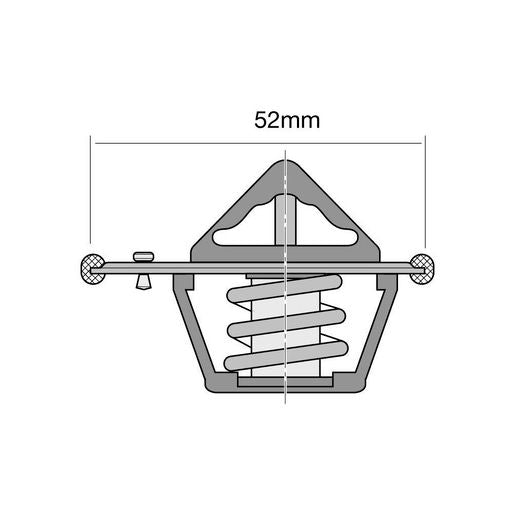 Tridon Thermostat (High Flow) TT445-180