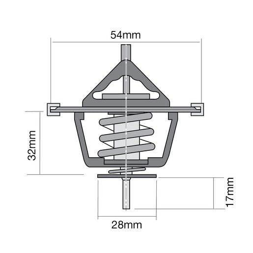 Tridon Thermostat Boxed TT8090-180P