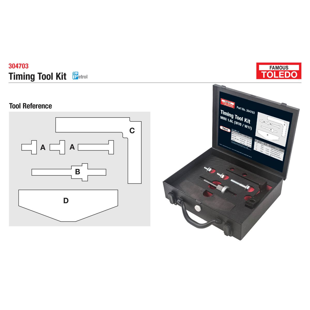 Toledo Timing Tool Kit 304703