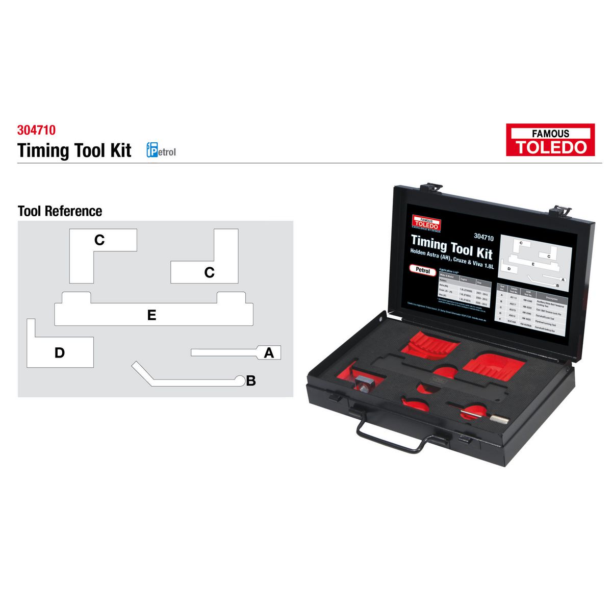 Toledo Timing Tool Kit 304710