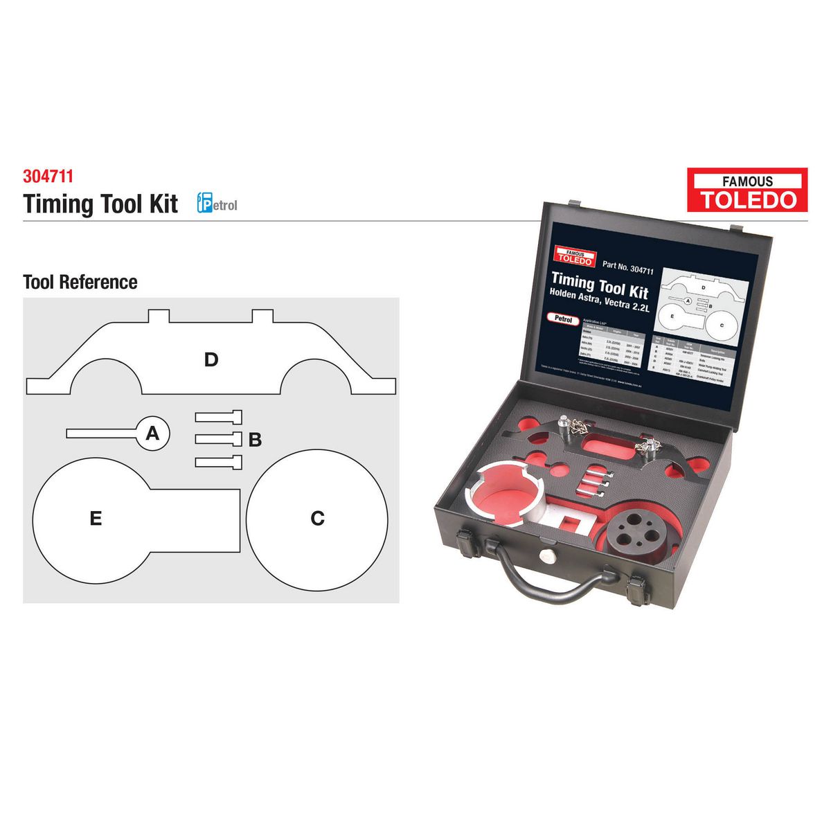 Toledo Timing Tool Kit 304711