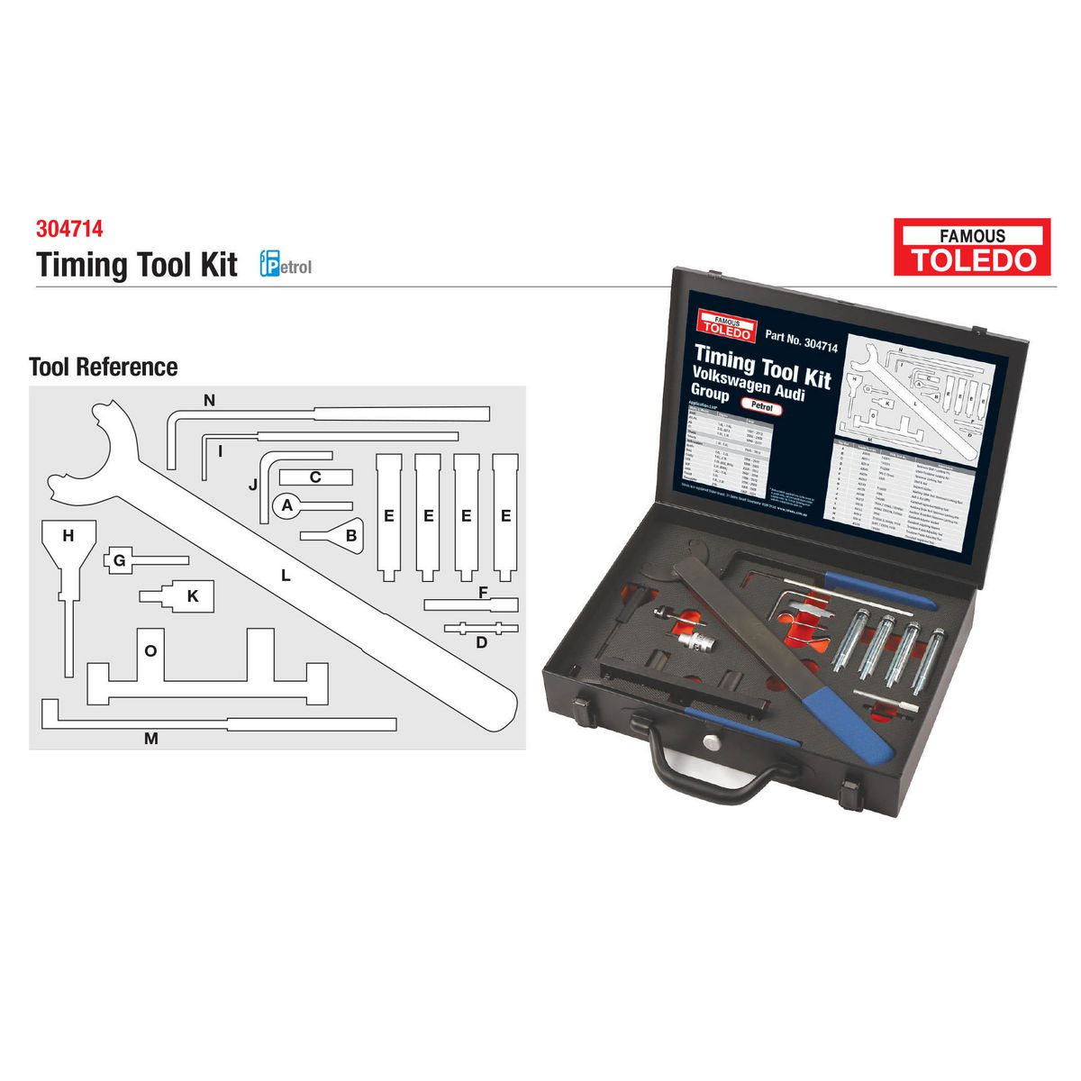 Toledo Timing Tool Kit 304714