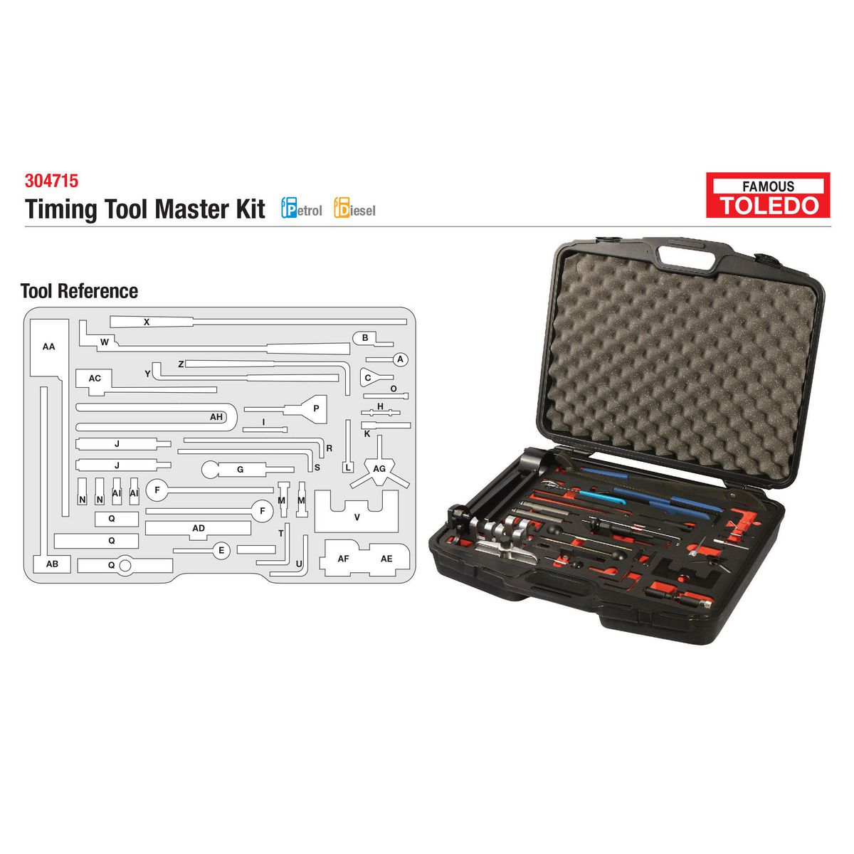 Toledo Timing Tool Kit 304715