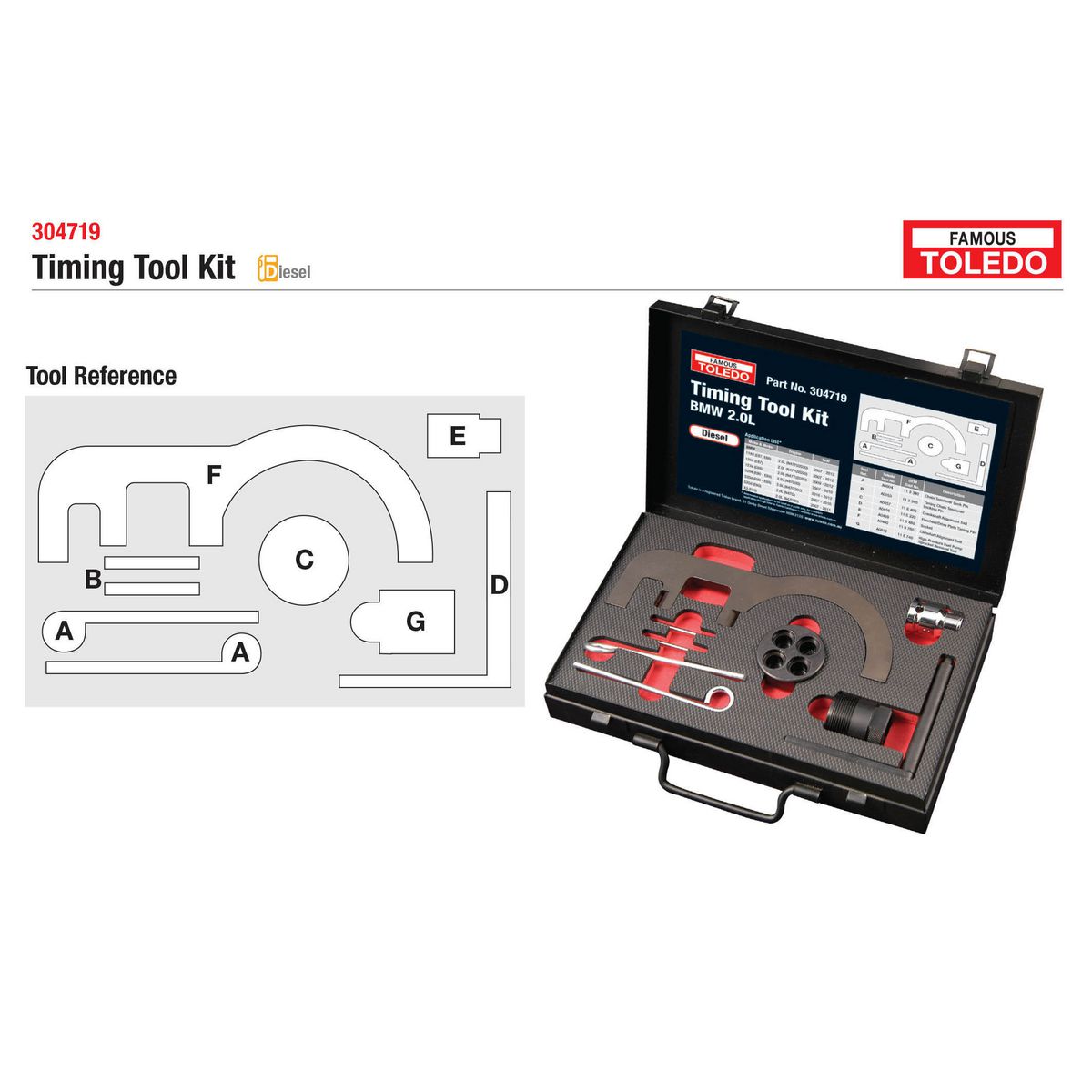 Toledo Timing Tool Kit 304719