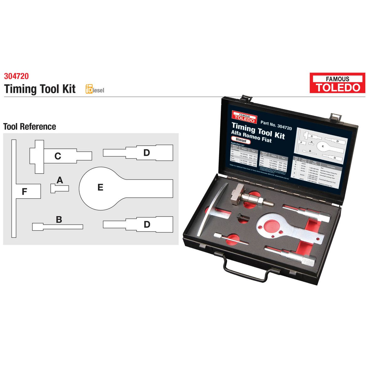 Toledo Timing Tool Kit 304720