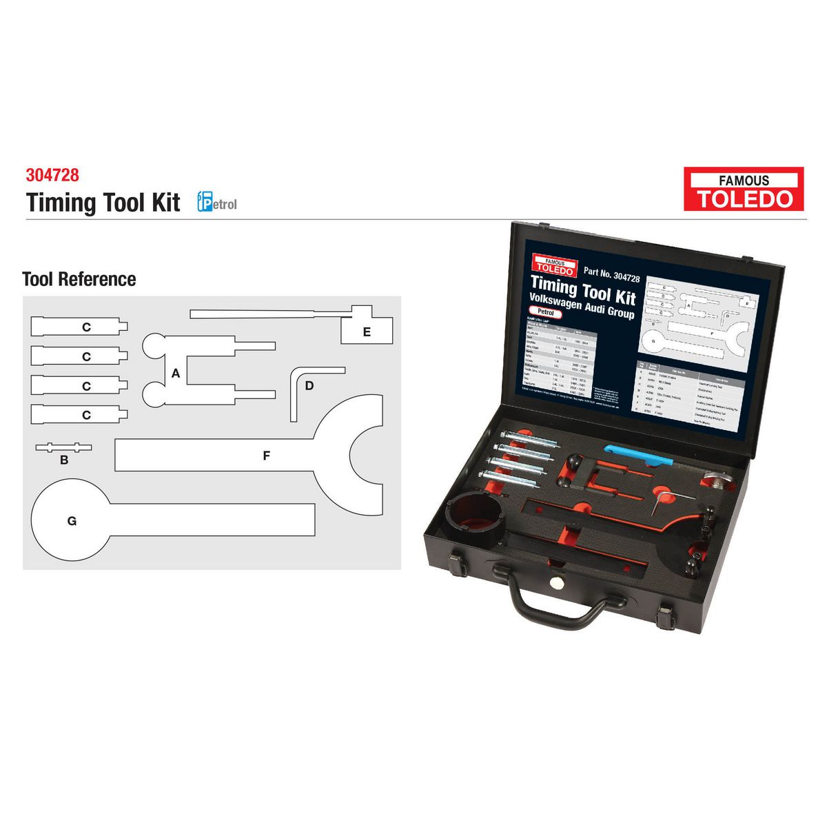 Toledo Timing Tool Kit 304728
