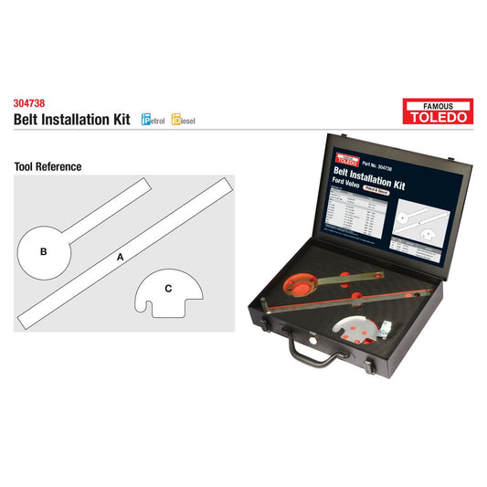 Toledo Belt Installation Kit 304738