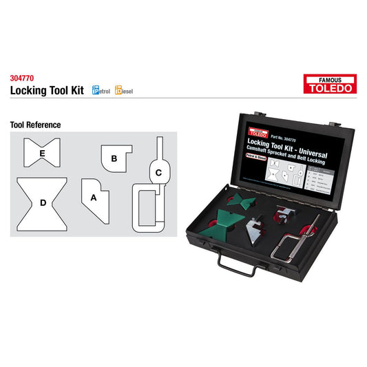 Toledo Locking Tool Kit Universal 304770