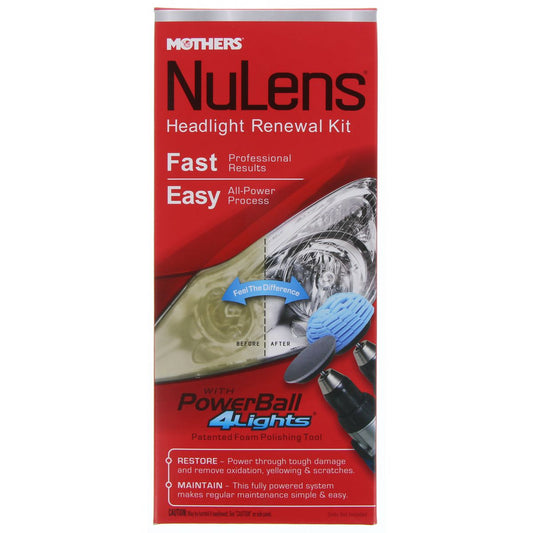 Mothers Powerball Nu Lens Headlight Renewal Kit 687251