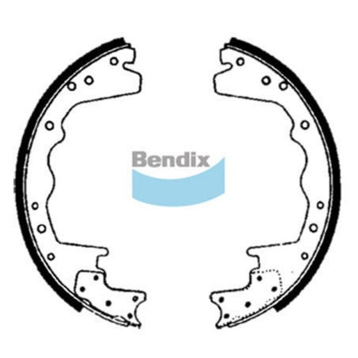 Bendix Brake Shoe Set BS1014