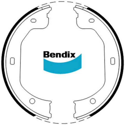 Bendix Brake Shoe Set BS5017