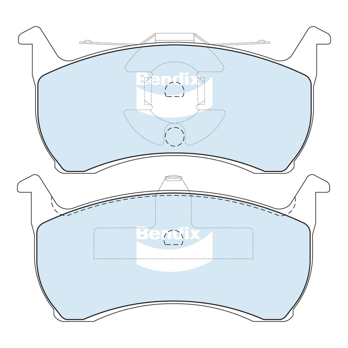 ACDelco Durastop Brake Pad Set ACD1026