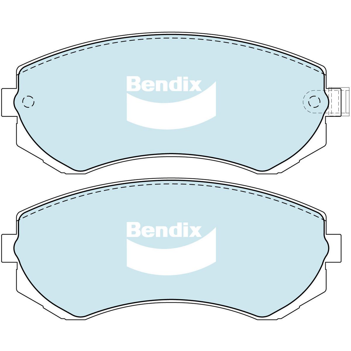 Bendix Heavy Duty Brake Pad Set DB1148 HD