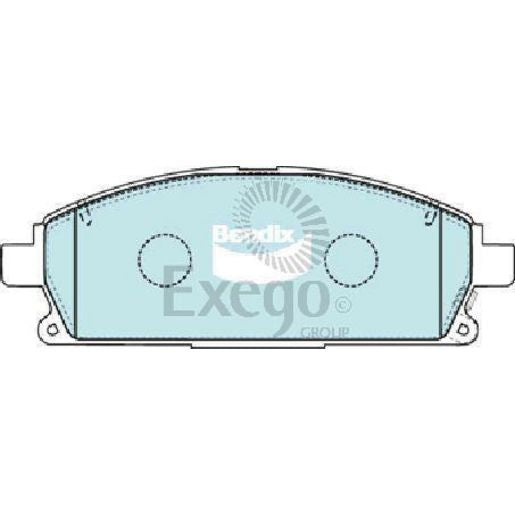Bendix Heavy Duty Brake Pad Set Front DB1333 HD