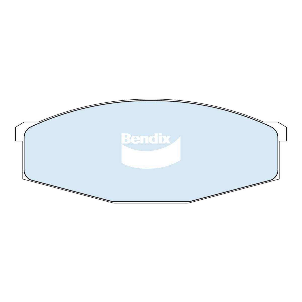 Bendix Heavy Duty Brake Pad Set Front DB321 HD