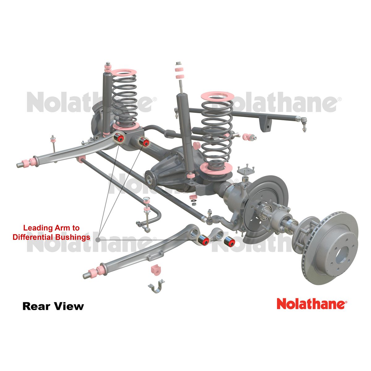 Nolathane Leading Arm Bush Kit 45708