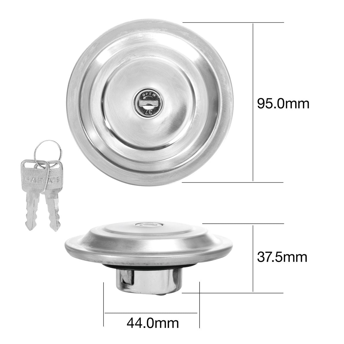 Tridon Fuel Cap (Locking) TFL205V