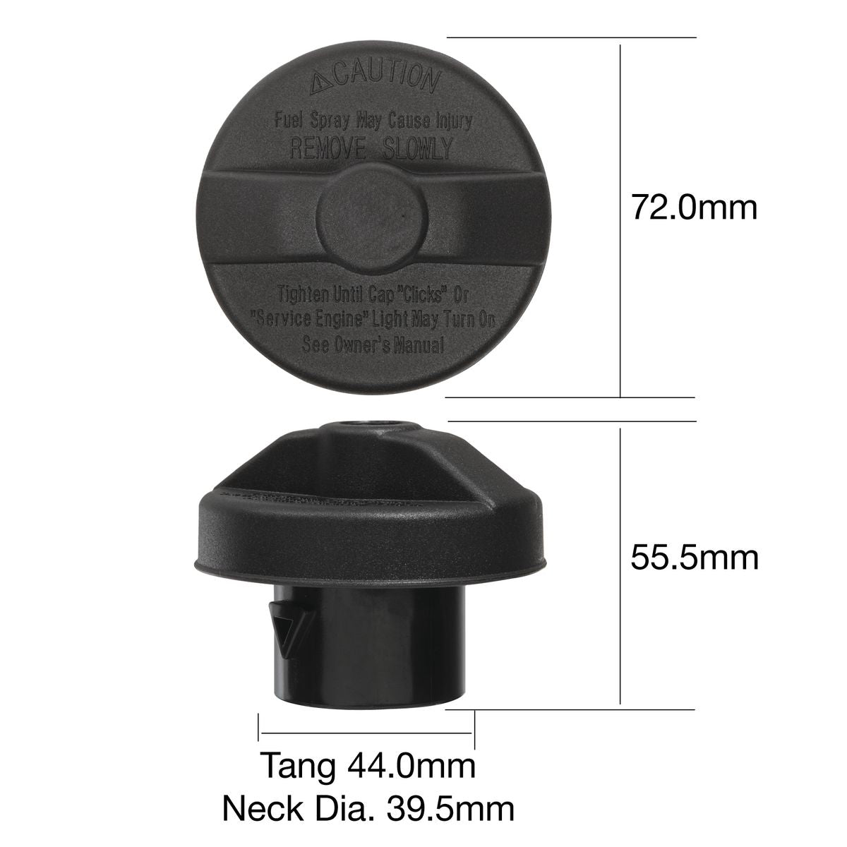 Tridon Fuel Cap (Non Locking) TFNL238