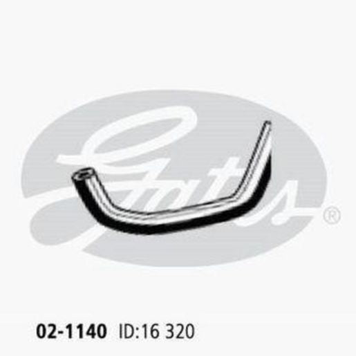 Gates Radiator Hose 02-1140