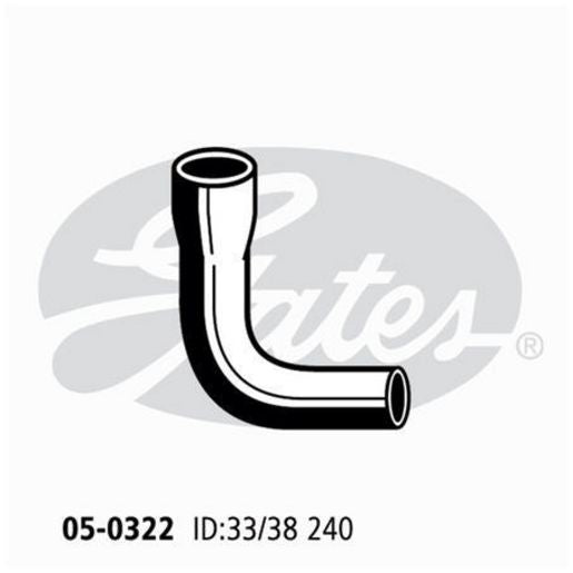 Gates Radiator Hose 05-0322